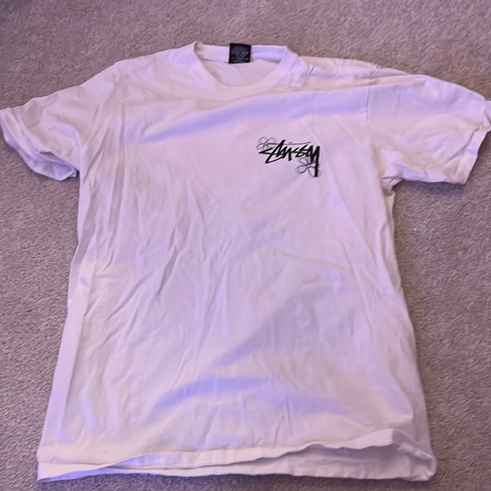 stussy T shirt, worn once, size medium, bought in store in Japan
